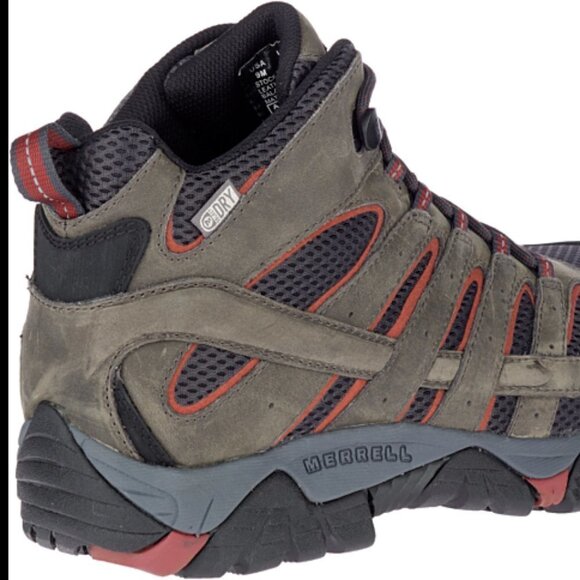 Merrell J11515 Moab Vertex Mid Waterproof Composite Toe Safety Work Boots MEN 8 - Picture 4 of 14